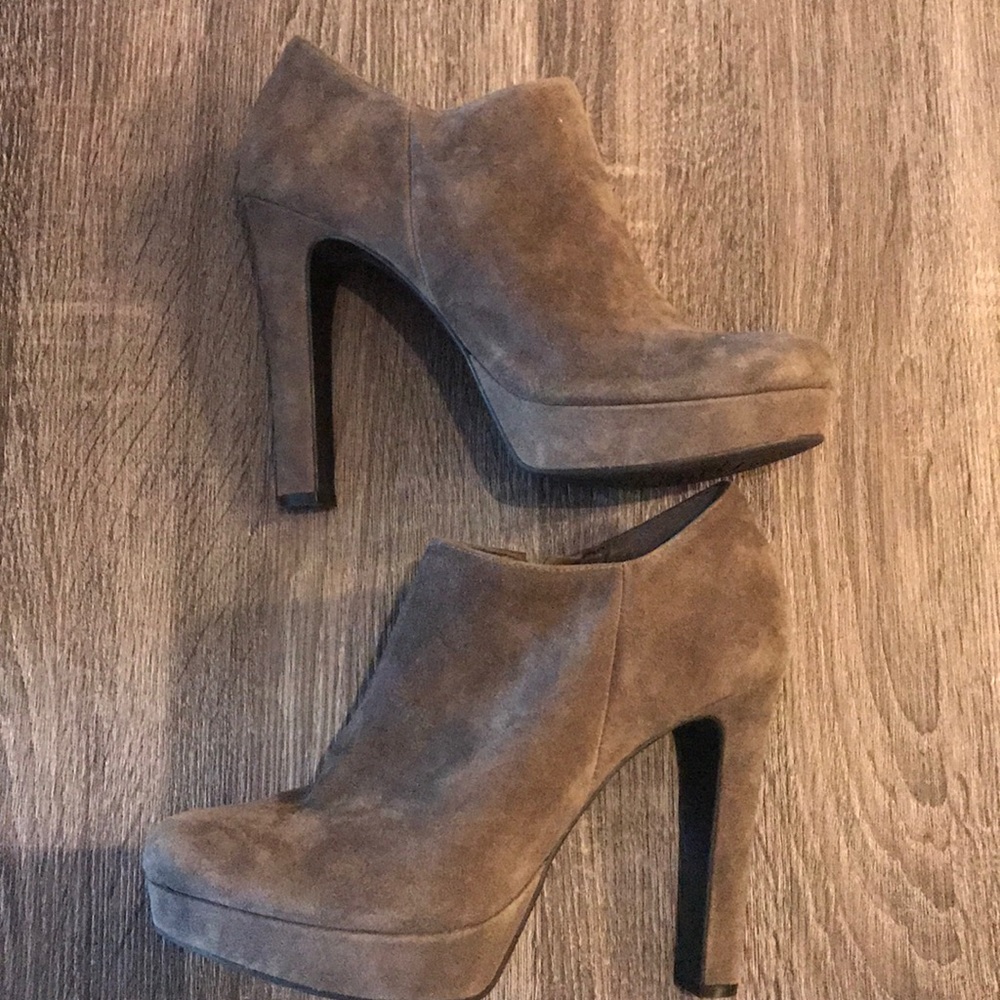 Suede Booties
